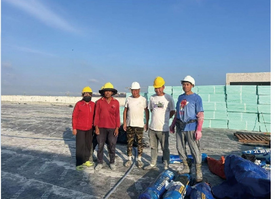 Dự án chống thấm mái Xinao Việt Nam
